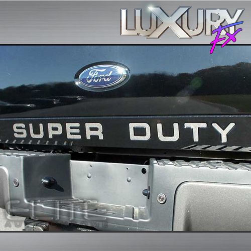 Steel super duty tailgate letters fit for 2008-16 ford f-250/350 sd - luxfx1800