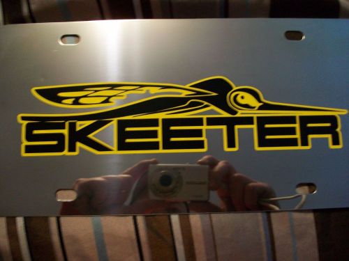 Skeeter boat license plate