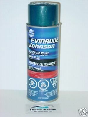 Omc 1978-1982 evinrude dark blue spray paint