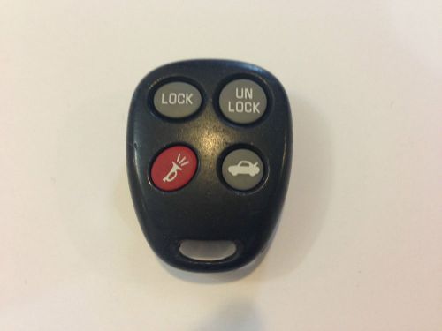 Chevy corvette c5 97-00 4-button oem remote control key less entry fob chevrolet