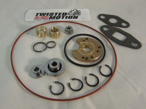 Twisted motion gt3076 turbo rebuild kit with upgrades t04e to4b gapless sr20det