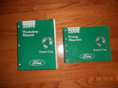 Oem 2004 lincoln town car service shop repair manual &amp; wiring diagrams