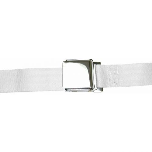 3 point retractable airplane buckle white seat belt (1 belt)shoulder seat