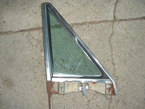 Fiat 124 spider vent window assembly, complete, choice left or right.