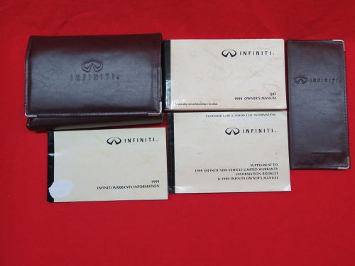 1999 infiniti q45 owners manual guide book