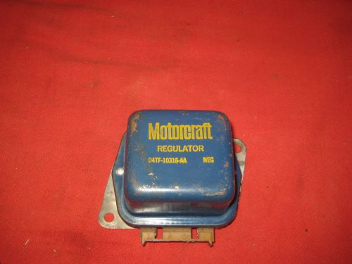 Motorcraft 12v voltage regulator d4tf-10316-aa ford galaxie mustang