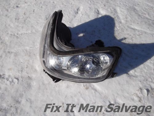 05 polaris rmk 900 complete headlight assembly /head light &amp; adj. iq chassis 151