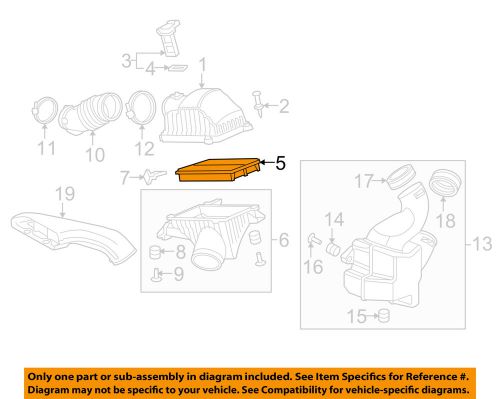 Honda oem engine-air filter 172205j6a10