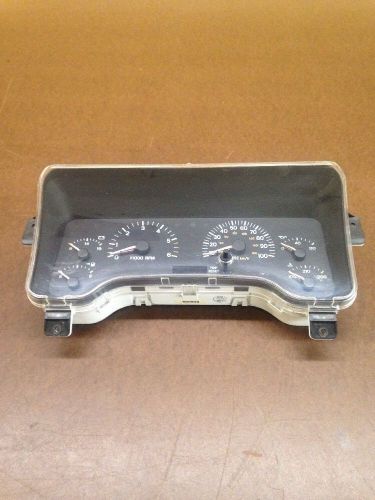 97-01 jeep cherokee sport  xj speedometer head instrument cluster oem 227k miles