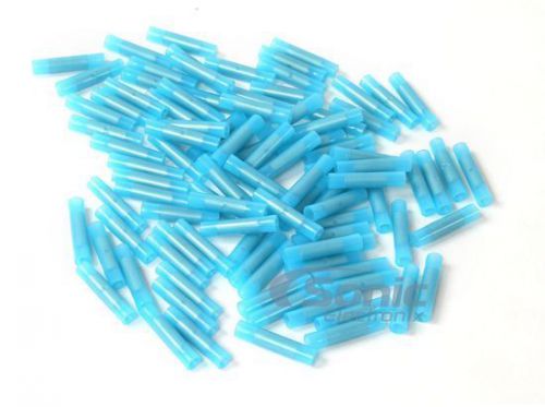 Install bay 3m blue 16/14 gauge seamless nylon butt connectors 100 pack