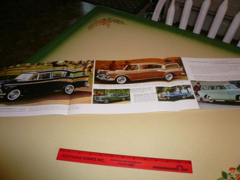 1959 rambler american motors sales brochure - vintage