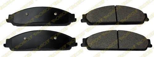 Monroe gx1070 brake pad or shoe, front-monroe prosolution ceramic brake pad