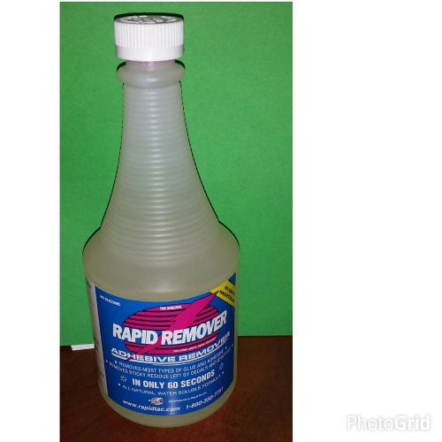 Ripid remover adhesive 32onc/remove  in 60sec. most types of glue and adhesive