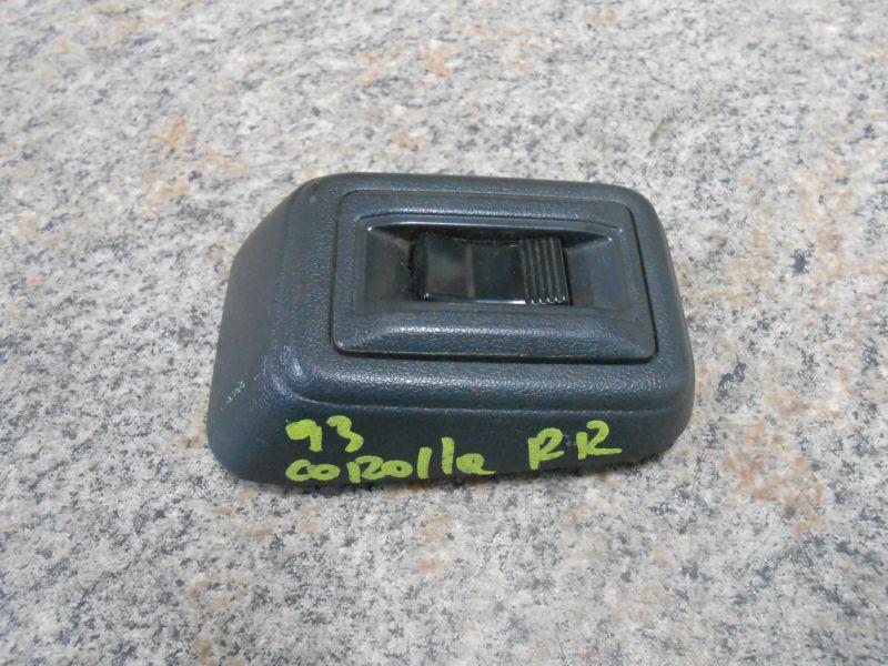 1993-1997 toyota corolla right rear gray window switch c-54