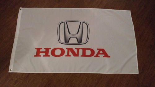 Honda flag 3x5 banner civic accord cr-z racing garage mancave enthusiast