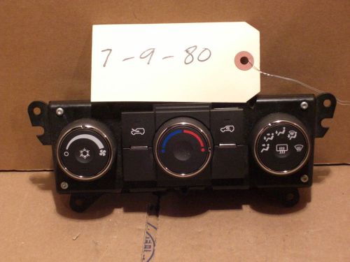 07 08 09 chevy equinox climate control w/o heated seats