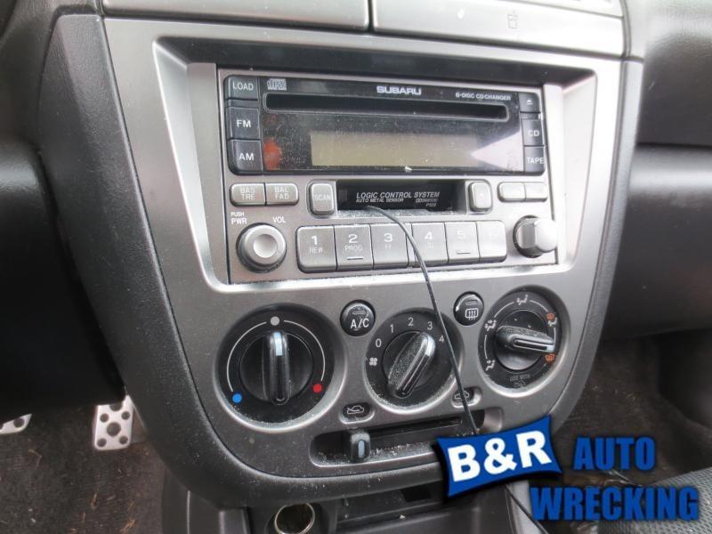 Radio/stereo for 04 05 06 impreza ~ recvr am-fm-6cd-cass 2 din