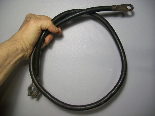 New 42 inch heavy 1 gauge battery cable for top post battery. standard a-142