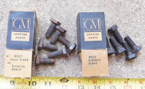 11 nos flywheel to crankshaft bolts for 1940-41 chevy cars &amp; trucks chevrolet