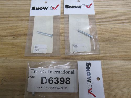 -=nos=- snowex detent clevis pins (x3) - d6398