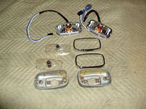 1967 gto parking light ,turn signal light assemblies