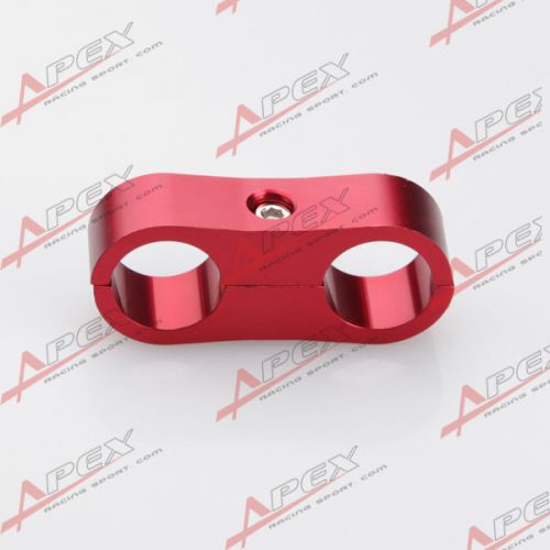 -3an an3 3an id 9.5mm billet fuel hose red hose separator fittings adapter