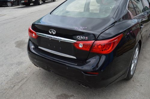 14 15 16 infiniti q50 sport trunk deck lid kh3 camera oem q50s