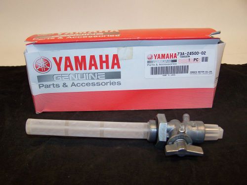 New. yamaha replacement fuel tank petcock valve 73a-24500-02. nib.