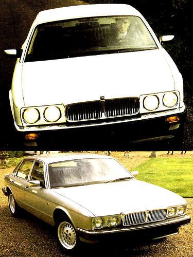 1989 jaguar xj6 &amp; vanden plas sedans brochure -xj6 &amp; vanden plas--jaguar