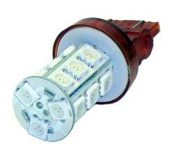 Pair 3157 3057 4157 smd 18 led lights bulbs red-------------------------------!*