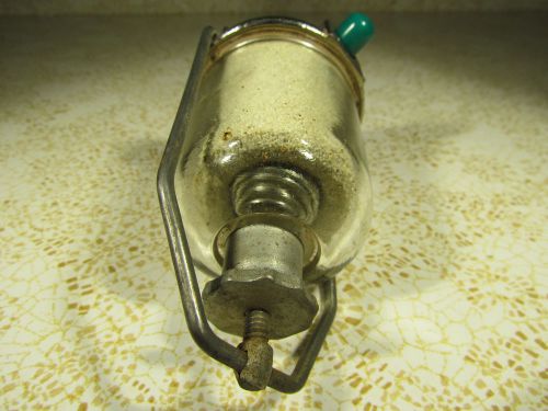 Glass  fuel  filter  w/ceramic  element  for  carburetor  alloy mfg. co.