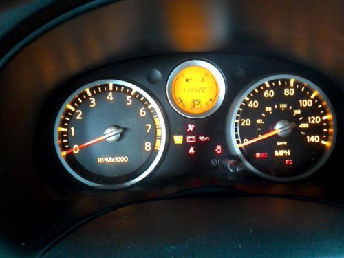 Nissan sentra. speedometer, cluster, mph, 2.0l, w/abs, conventional