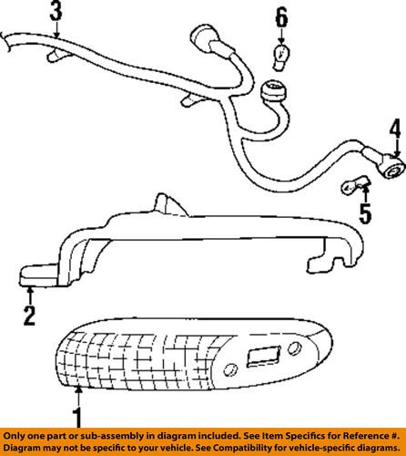 Chevrolet gm oem 10301356 combination lamps-front-park & side lamp