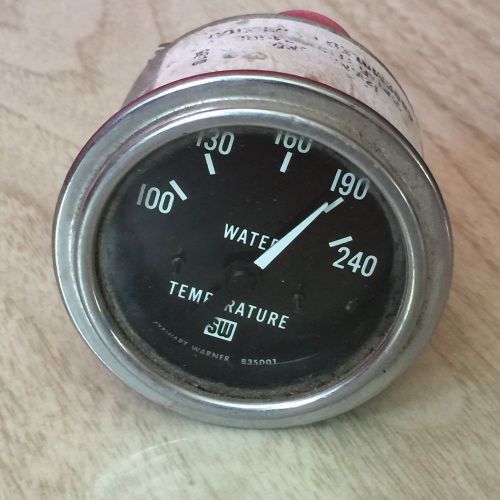 Nos stewart warner water temperature gauge