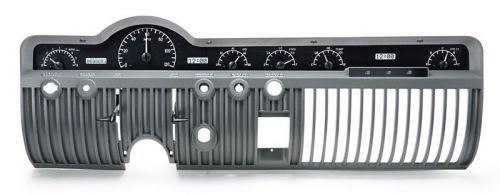 Dakota digital 50 51 mercury car analog dash gauges kit black white vhx-50m-k-w