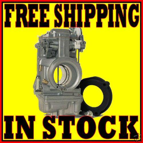 Mikuni hsr 45mm easy kit carburetor carb 1990-2006 harley twin cam, 90-99 evo