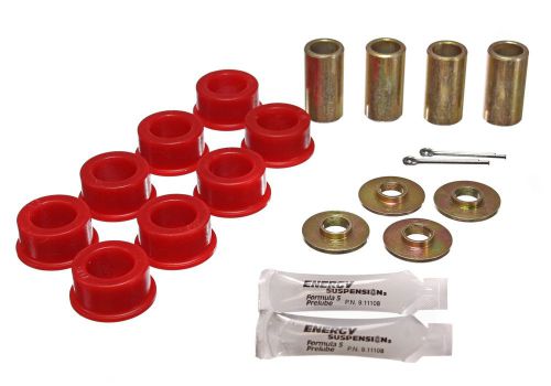 Energy suspension 3.7102r strut rod bushing set fits 63-82 corvette