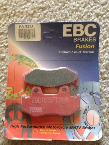 Ebc fa 323x carbon graphite brake pads yamaha yzf450 06-11 mx atv on off road