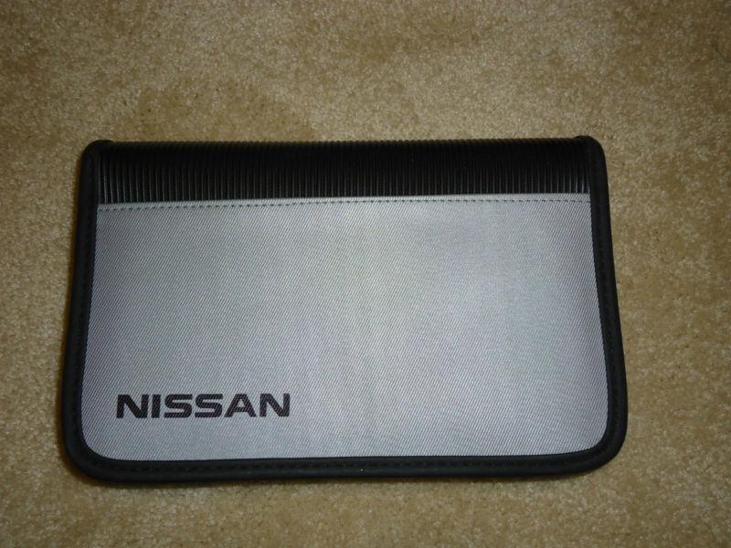 Nissan owners manual zippered case