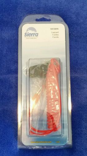 Nip priority shipping sierra marine red lanyard cordon cuerda mp28890 new