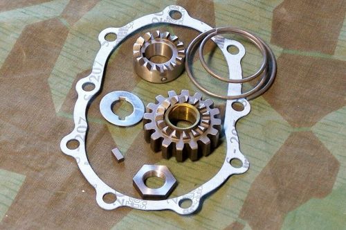 Knucklehead, panhead, shovelhead 16 tooth  kickstart ratchet gear kit.