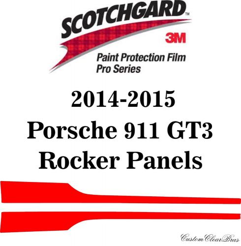 3m scotchgard paint protection film pro series clear 2014 2015 porsche 911 gt3