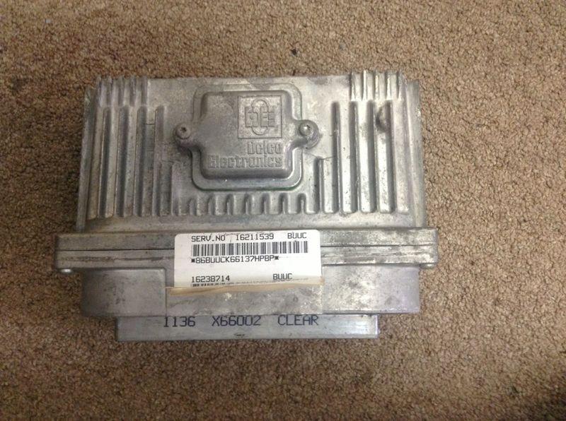 95 96 97 buick rivera chevrolet grand am engine computer ecu ecm 161211539 bucc