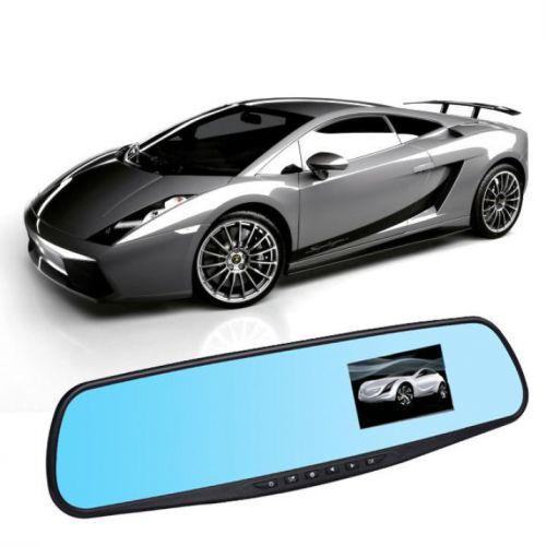 2.8 full hd 1080p car dvr rear view mirrors camera video recorder stroke cam