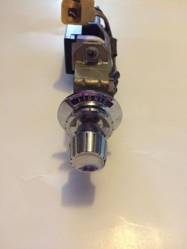 Vintage chrome auto lights switch