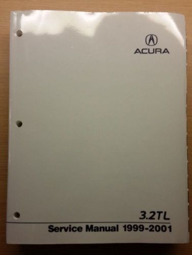 Acura service manual book 3.2tl 1999-2001