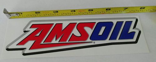 Amsoil logo decal sticker official factory 8 inch 8&#034;