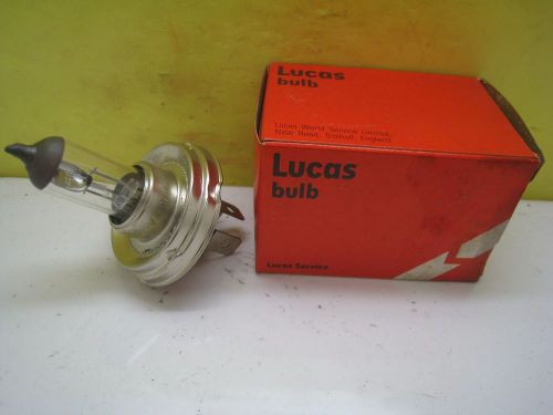 Genuine lucas head lamp bulb halogen #hb12.12v60/55w .british car or motorcycles