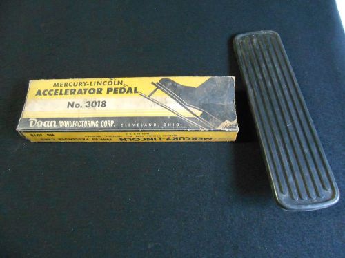 Nos 1949 1950 lincoln mercury gas accelerator pedal rat rod barris custom merc