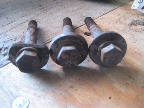 1964 1965 1966 ford mustang steering box mounting bolts 3 pieces